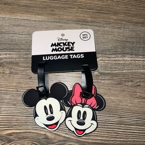 Mickey Mouse And Minnie Mouse Character Luggage Tags Bag Tags